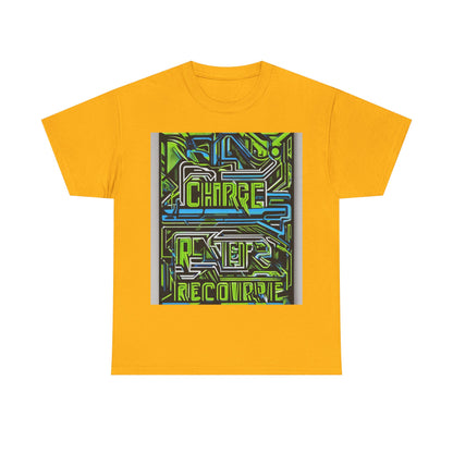 boostlete-pr-season-type-charge-train-recover-outline-over-solid-geometric-0129 — Unisex Heavy Cotton Tee (Gildan 5000)