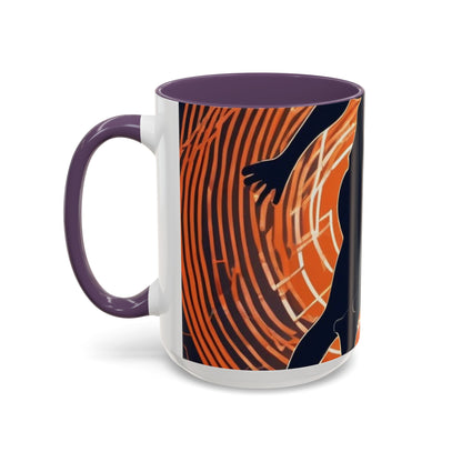 boostlete-iron-intent-scene-hurdler-neon-modern-0264 — Accent Mug 11oz/15oz