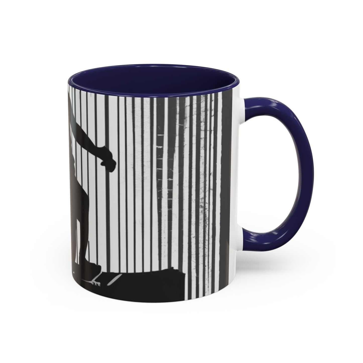 boostlete-am-crew-scene-hurdler-halftone-badge-0956 — Accent Mug 11/15oz