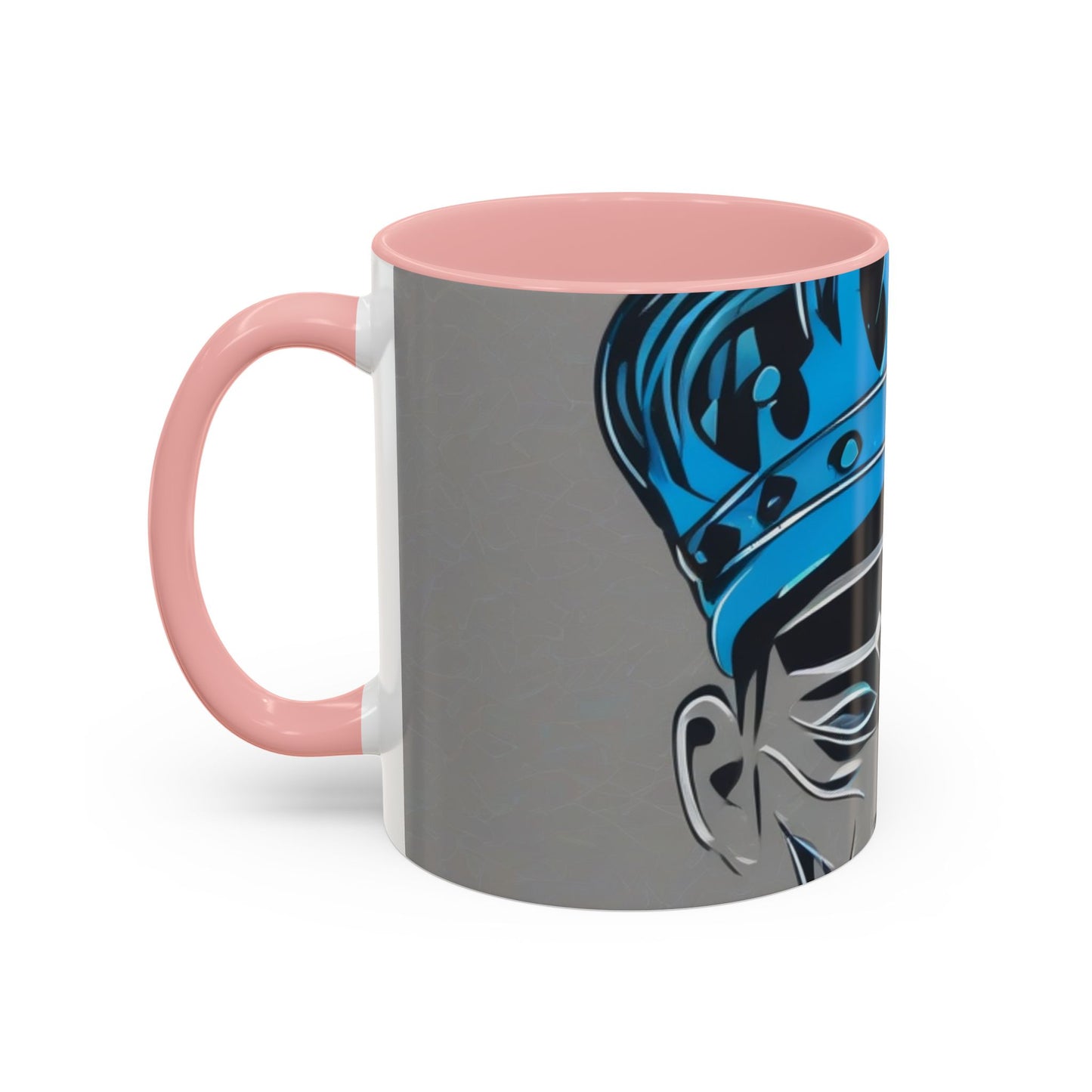 boostlete-am-crew-icon-crown-grainy-monoline-0022 — Accent Mug 11oz/15oz