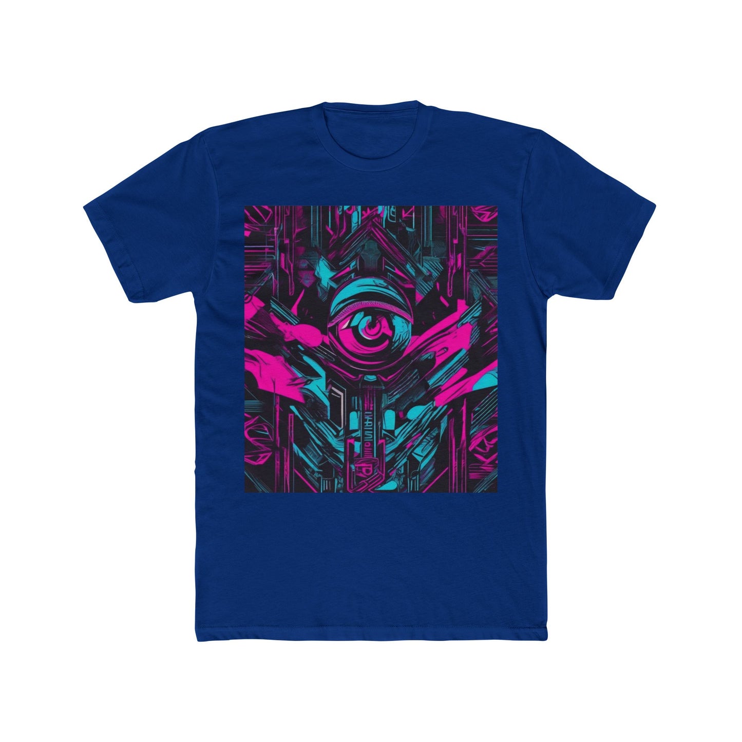 boostlete-iron-intent-type-eyes-up-forward-big-line-art-0065 — Unisex Cotton Crew Tee (NL 3600)
