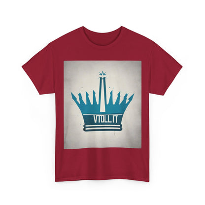 boostlete-am-crew-icon-crown-matte-industrial-0058 — Unisex Heavy Cotton Tee (Gildan 5000)