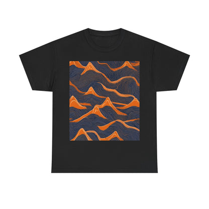boostlete-boost-mode-pattern-topographic-engraved-0035 — Unisex Heavy Cotton Tee (Gildan 5000)