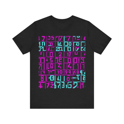 boostlete-iron-intent-pattern-plate-number-retro-0227 — Unisex Jersey Short Sleeve (B+C 3001)