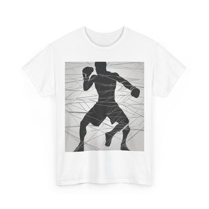 boostlete-mile-by-mile-scene-boxer-motion-geometric-0028 — Unisex Heavy Cotton Tee (Gildan 5000)