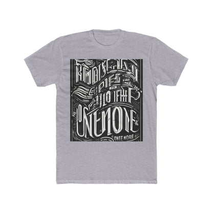 boostlete-mile-by-mile-type-one-more-split-line-art-0001 — Unisex Cotton Crew Tee (NL 3600)