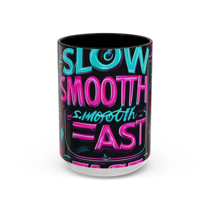 boostlete-recovery-progress-type-slow-is-smooth-smooth-is-fast-banner-engraved-0181 — Accent Mug 11oz/15oz