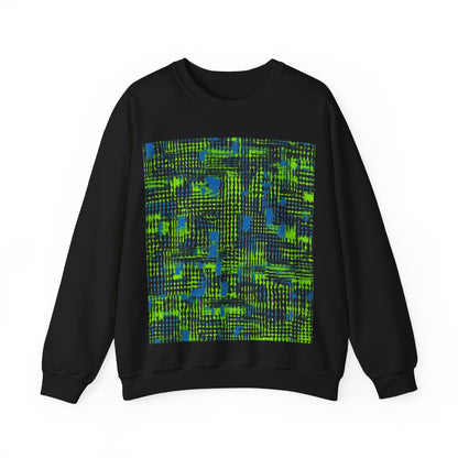 boostlete-pr-season-pattern-audio-industrial-0043 — Unisex Heavy Blend Crewneck Sweatshirt (Gildan)