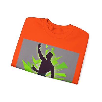boostlete-mile-by-mile-scene-yogi-offset-isometric-0972 — Unisex Heavy Blend Crewneck (G18000)