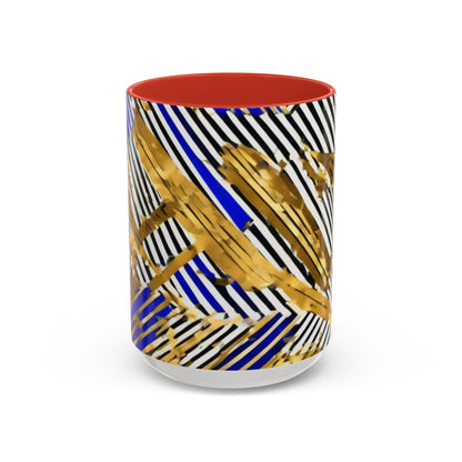 boostlete-boost-mode-pattern-diagonal-monoline-0015 — Accent Mug 11oz/15oz