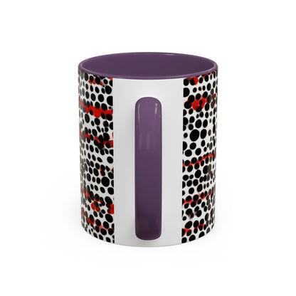 boostlete-rise-grind-pattern-dotted-badge-0139 — Accent Mug 11oz/15oz