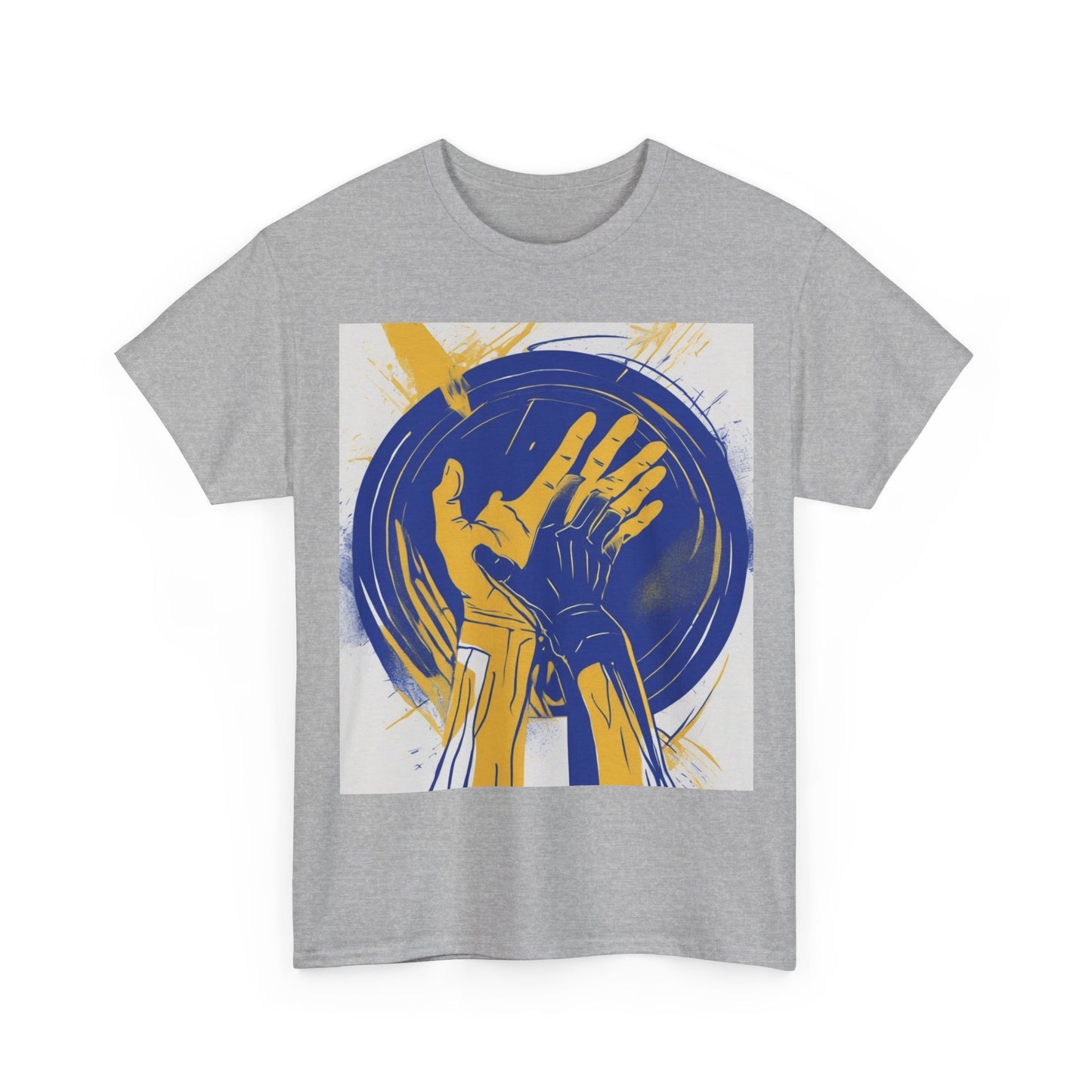 boostlete-am-crew-scene-athlete-neon-vector-0304 — Unisex Heavy Cotton Tee (Gildan 5000)