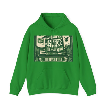 boostlete-am-crew-type-charge-ahead-banner-paper-0965 — Unisex Heavy Blend Hoodie (G18500)