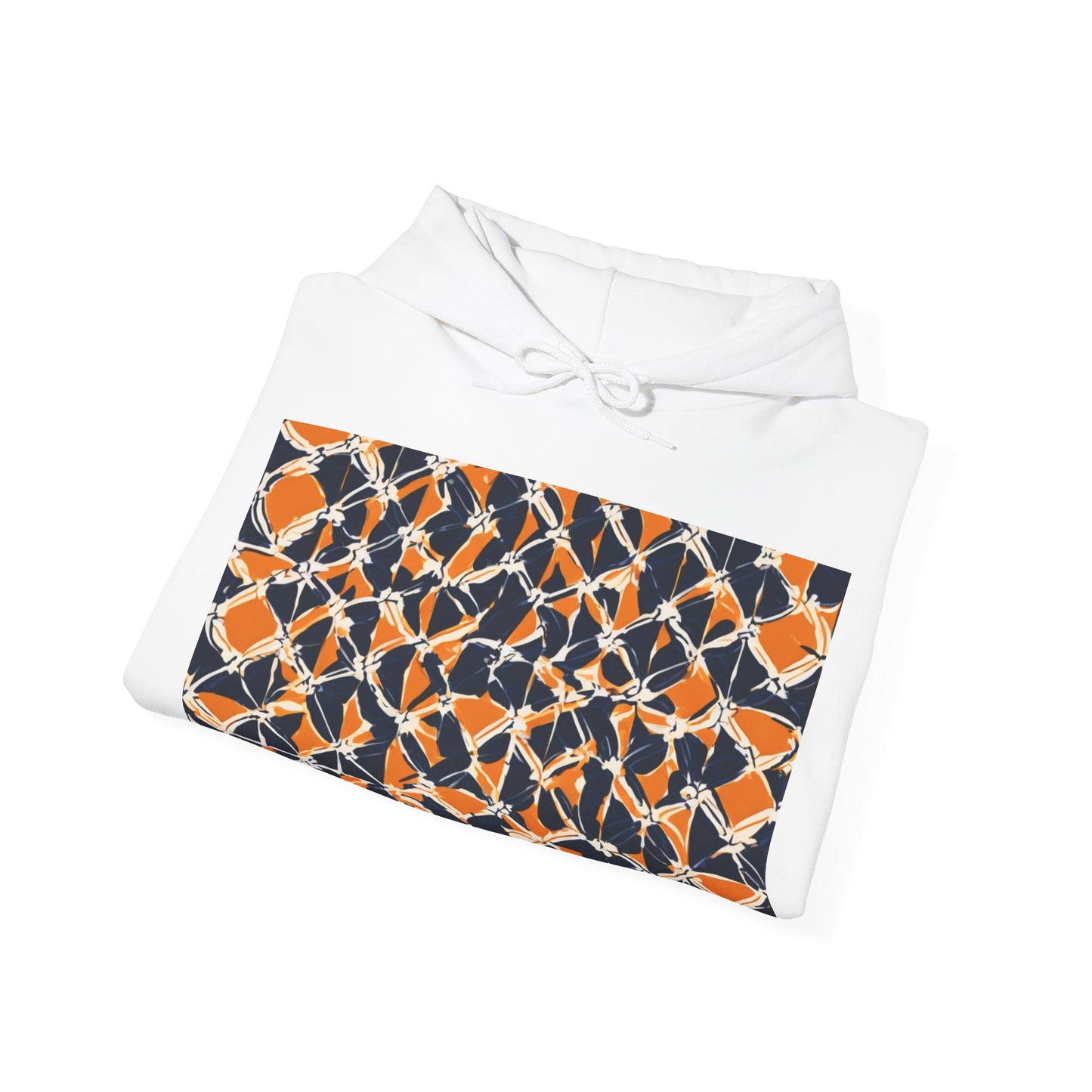 boostlete-headspace-pattern-plate-number-badge-0387 — Unisex Heavy Blend Hoodie (G18500)