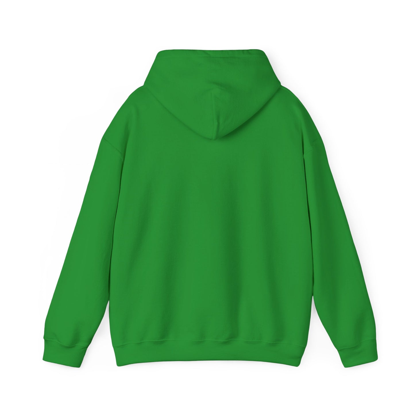 boostlete-iron-intent-pattern-barcode-line-art-0599 — Unisex Heavy Blend Hoodie (G18500)
