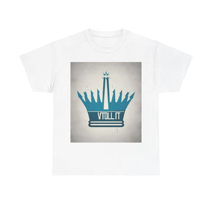 boostlete-am-crew-icon-crown-matte-industrial-0058 — Unisex Heavy Cotton Tee (Gildan 5000)