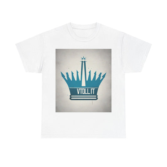 boostlete-am-crew-icon-crown-matte-industrial-0058 — Unisex Heavy Cotton Tee (Gildan 5000)