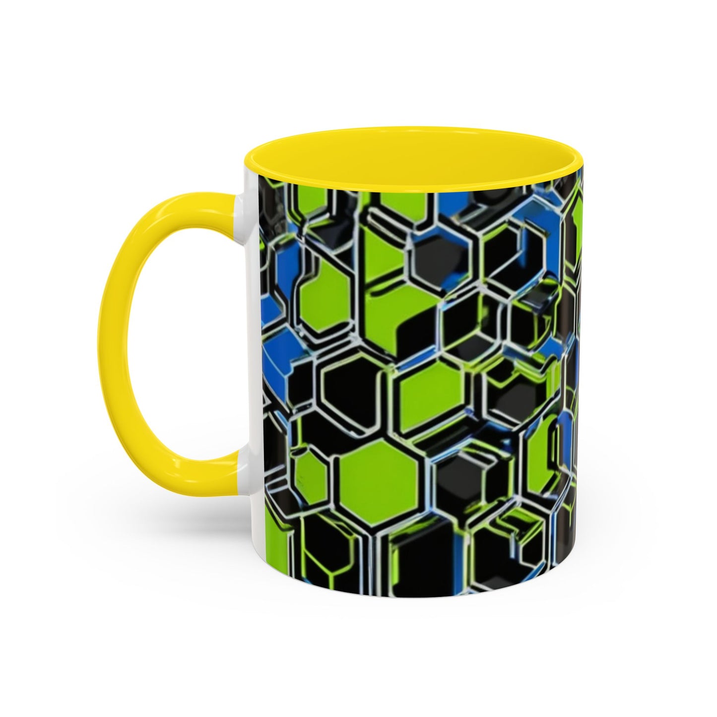 boostlete-recovery-progress-pattern-hex-blueprint-0007 — Accent Mug 11oz/15oz