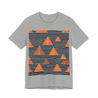 boostlete-iron-intent-pattern-stair-steps-industrial-0259 — Unisex Jersey Short Sleeve (B+C 3001)