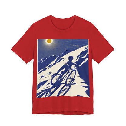 boostlete-am-crew-scene-cyclist-offset-bold-0008 — Unisex Jersey Short Sleeve (B+C 3001)