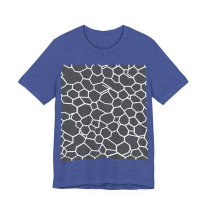 boostlete-iron-intent-pattern-hex-blueprint-0063 — Unisex Jersey Short Sleeve (B+C 3001)