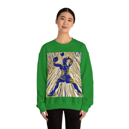 boostlete-rise-grind-scene-kettlebell-speed-engraved-0180 — Unisex Heavy Blend Crewneck Sweatshirt (Gildan)