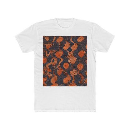 boostlete-iron-intent-pattern-topographic-engraved-0019 — Unisex Cotton Crew Tee (NL 3600)