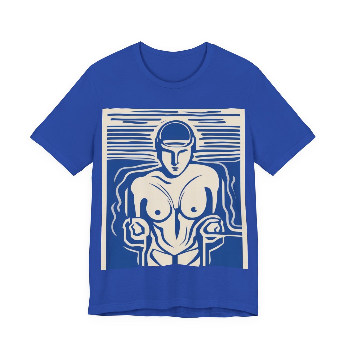 boostlete-boost-mode-icon-swimmer-motion-vector-0062 — Unisex Jersey Short Sleeve (B+C 3001)