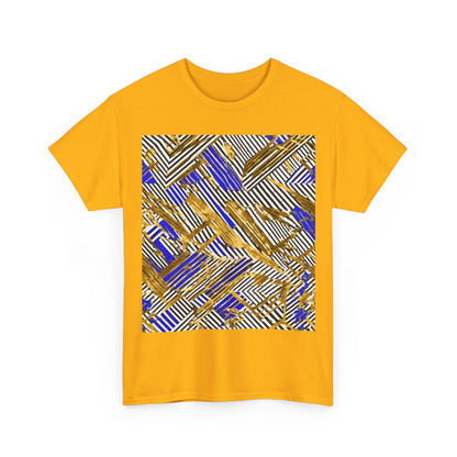 boostlete-boost-mode-pattern-diagonal-monoline-0015 — Unisex Heavy Cotton Tee (Gildan 5000)