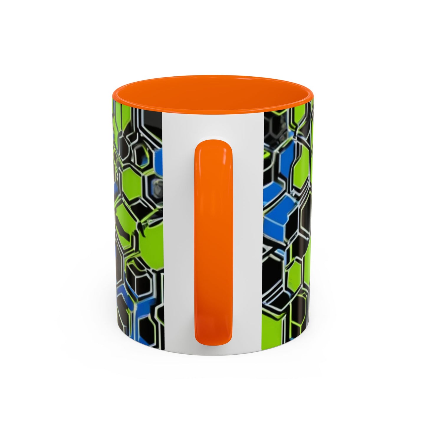 boostlete-recovery-progress-pattern-hex-blueprint-0007 — Accent Mug 11oz/15oz