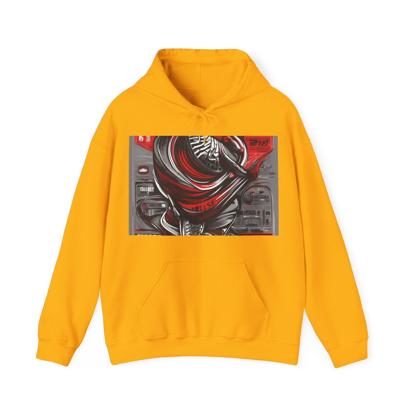 boostlete-field-day-type-chase-capacity-big-monoline-0813 — Unisex Heavy Blend Hoodie (G18500)