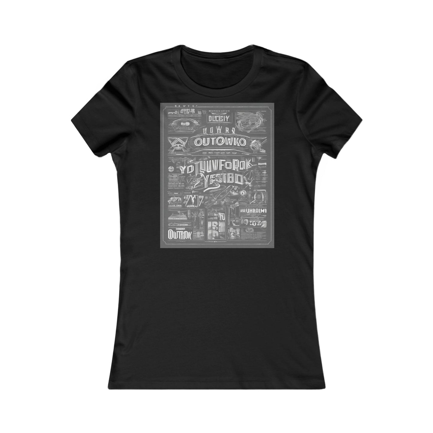 boostlete-field-day-type-outwork-yesterday-big-blueprint-0173 — Women's Favorite Tee (B+C 6004)