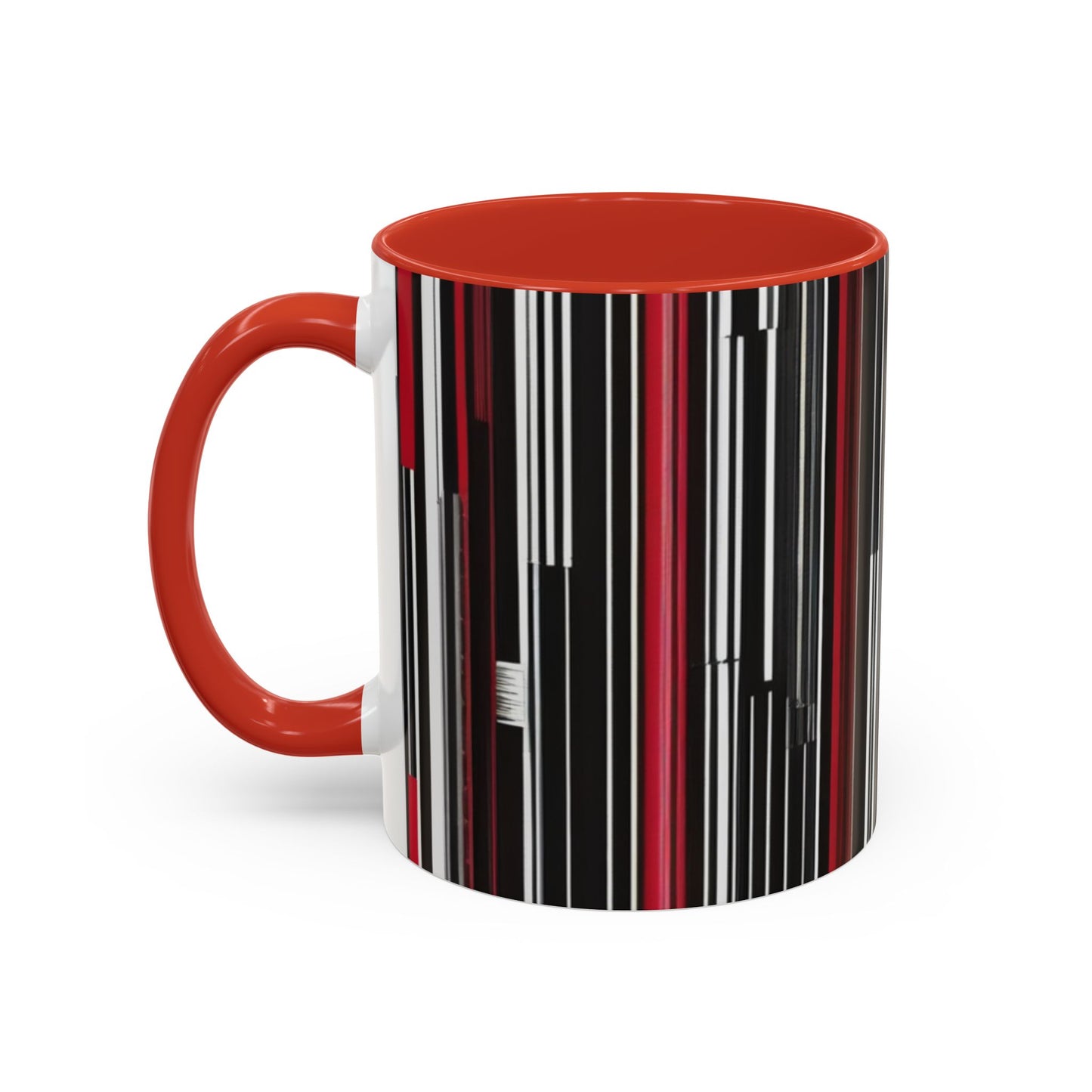 boostlete-am-crew-pattern-barcode-athletic-0911 — Accent Mug 11/15oz
