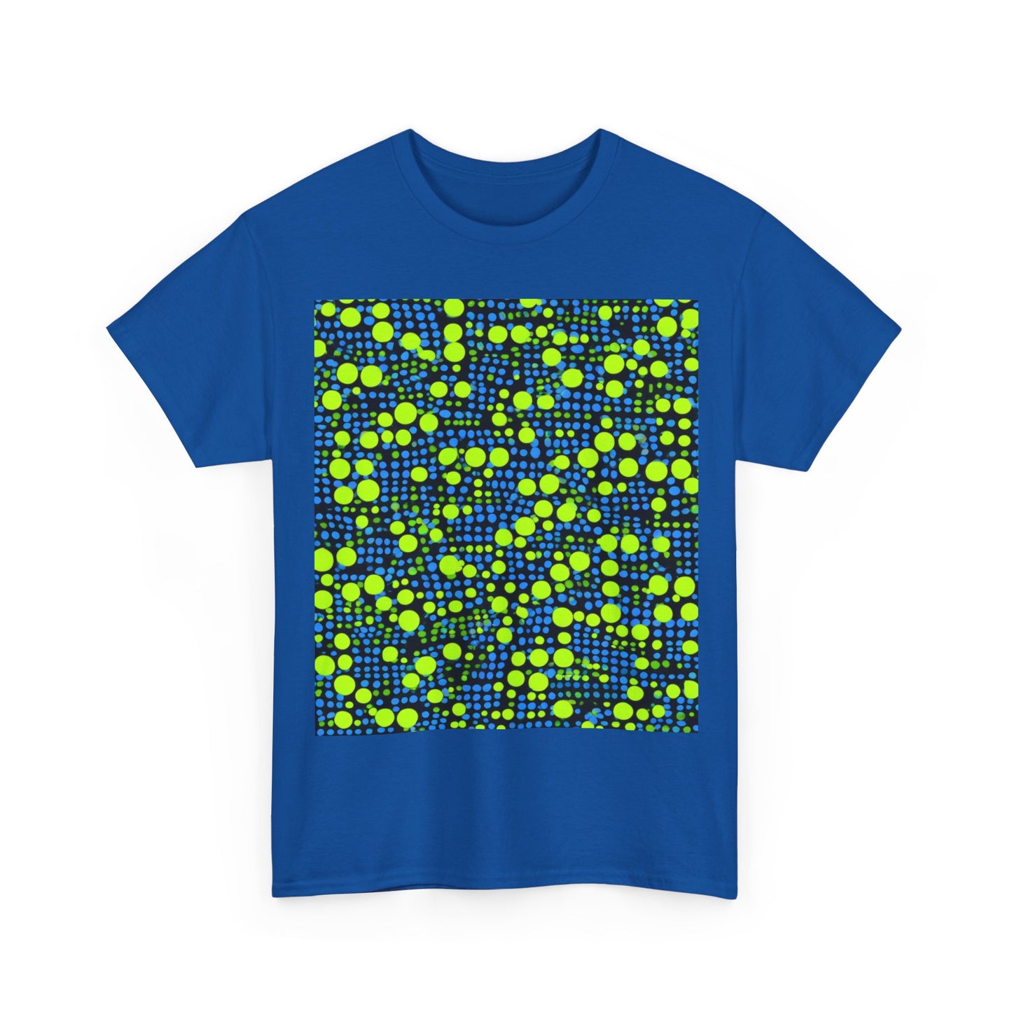 boostlete-mile-by-mile-pattern-dotted-geometric-0071 — Unisex Heavy Cotton Tee (Gildan 5000)