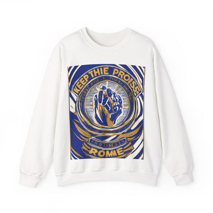 boostlete-pr-season-type-keep-the-promise-arc-athletic-0045 — Unisex Heavy Blend Crewneck Sweatshirt (Gildan)