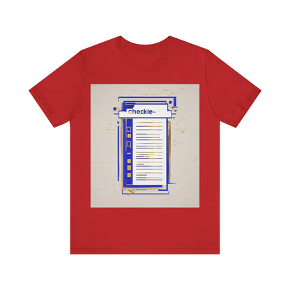 boostlete-am-crew-icon-checklist-glitch-badge-0018 — Unisex Jersey Short Sleeve (B+C 3001)