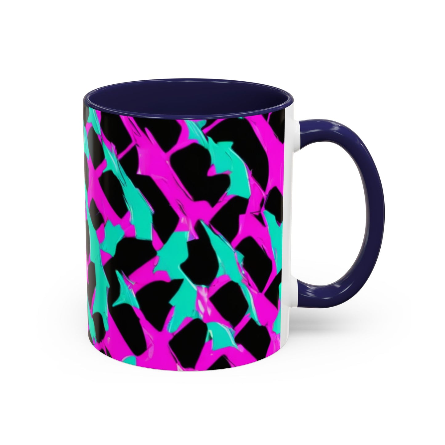 boostlete-rise-grind-pattern-sprint-badge-0011 — Accent Mug 11oz/15oz