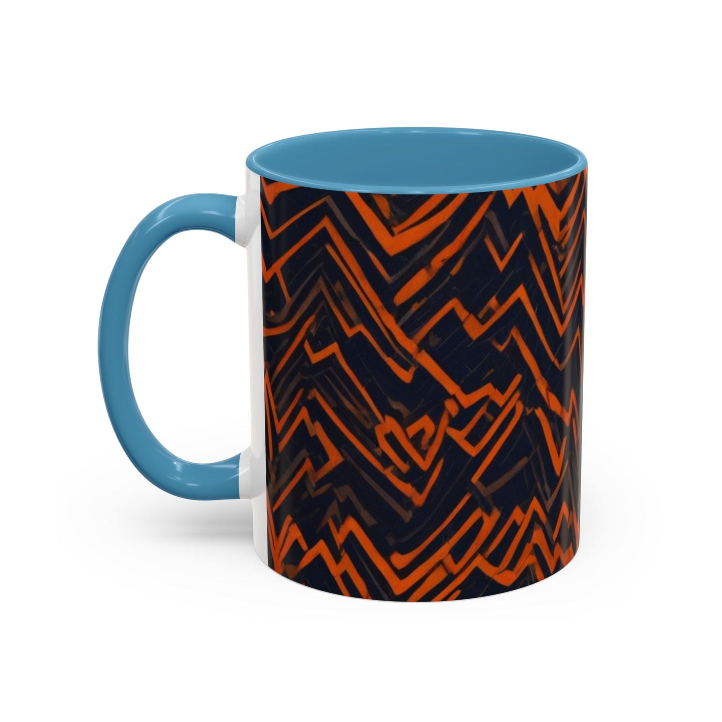 boostlete-rise-grind-pattern-ekg-modern-0155 — Accent Mug 11oz/15oz