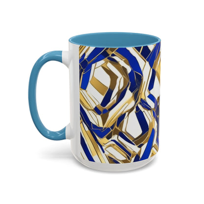 boostlete-boost-mode-pattern-hex-athletic-0611 — Accent Mug 11/15oz