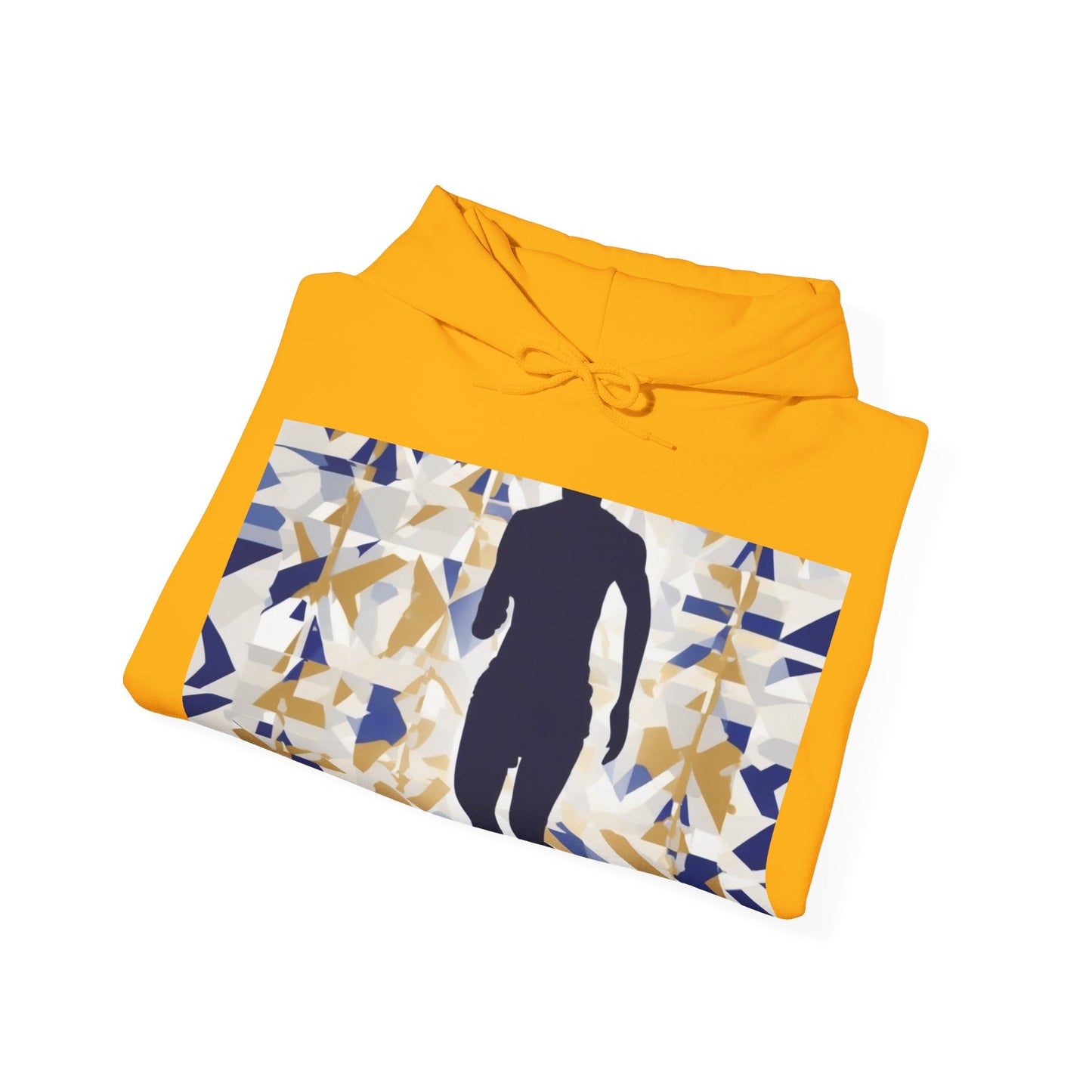 boostlete-recovery-progress-scene-marathoner-matte-geometric-0448 — Unisex Heavy Blend Hooded Sweatshirt (Gildan)