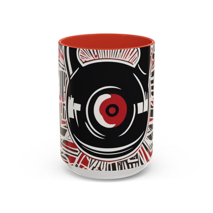 boostlete-recovery-progress-icon-kettlebell-outline-industrial-0366 — Accent Mug 11oz/15oz