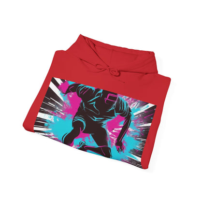 boostlete-recovery-progress-scene-sprinter-chalk-bold-0220 — Unisex Heavy Blend Hooded Sweatshirt (Gildan)