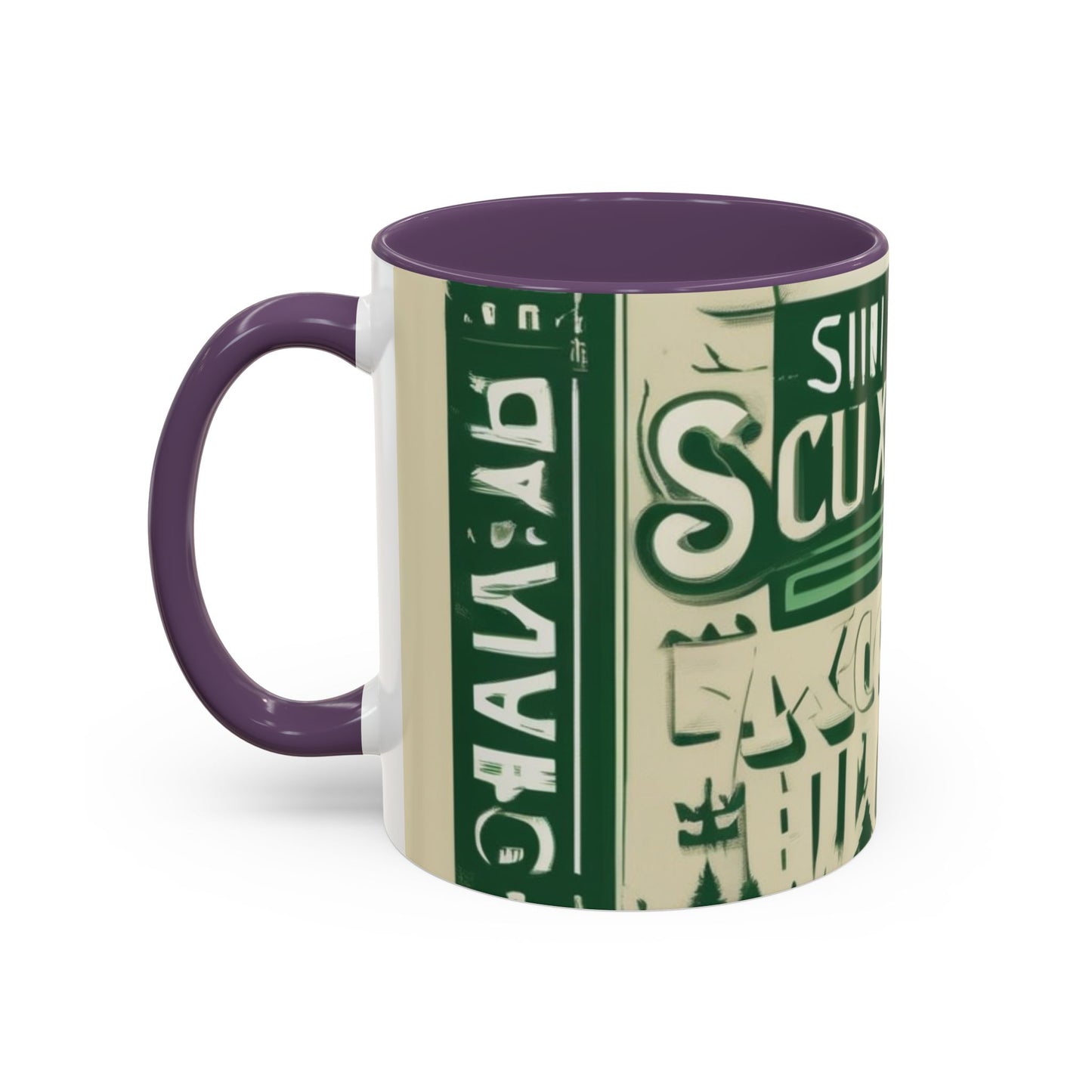 boostlete-rise-grind-type-sin-excusas-banner-monoline-0097 — Accent Mug 11oz/15oz