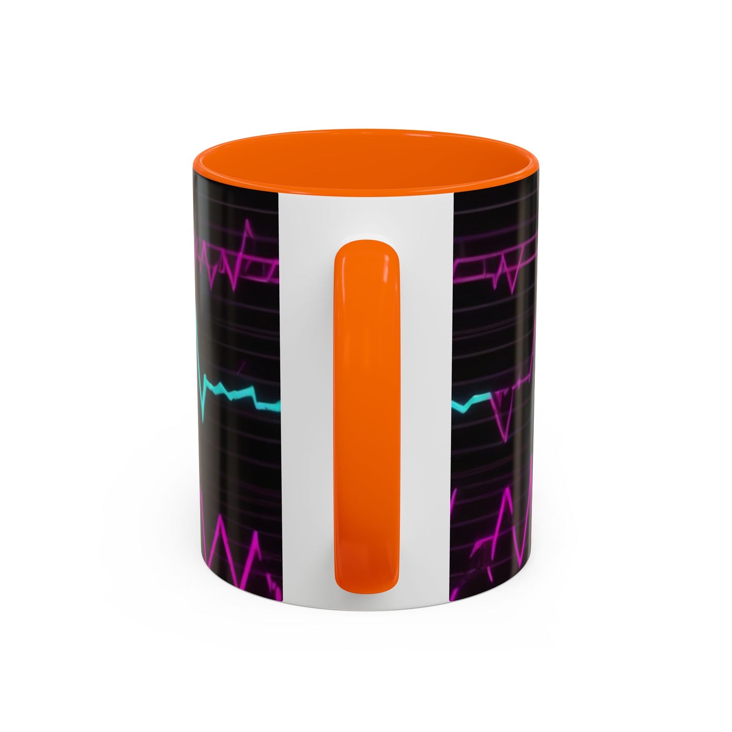 boostlete-boost-mode-pattern-ekg-modern-0111 — Accent Mug 11oz/15oz