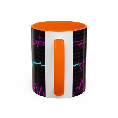 boostlete-boost-mode-pattern-ekg-modern-0111 — Accent Mug 11oz/15oz