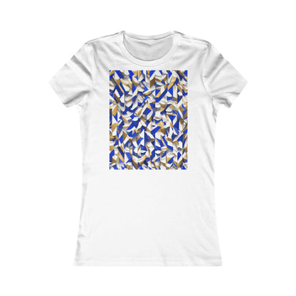 boostlete-boost-mode-type-charge-ahead-vertical-isometric-0221 — Women's Favorite Tee (B+C 6004)