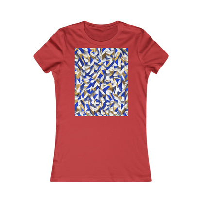 boostlete-boost-mode-type-charge-ahead-vertical-isometric-0221 — Women's Favorite Tee (B+C 6004)