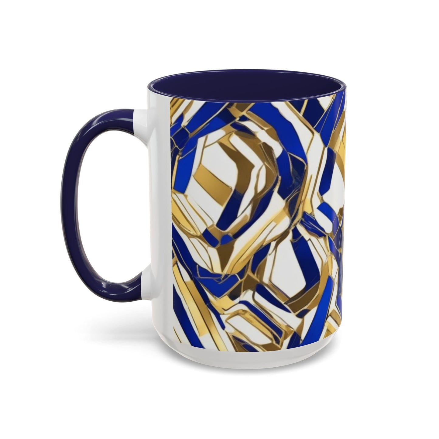 boostlete-boost-mode-pattern-hex-athletic-0611 — Accent Mug 11/15oz