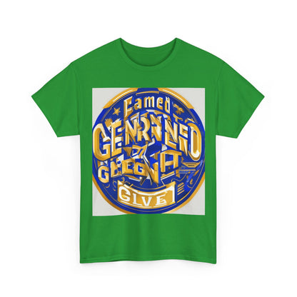 boostlete-pr-season-type-earned-not-given-badge-isometric-0105 — Unisex Heavy Cotton Tee (Gildan 5000)