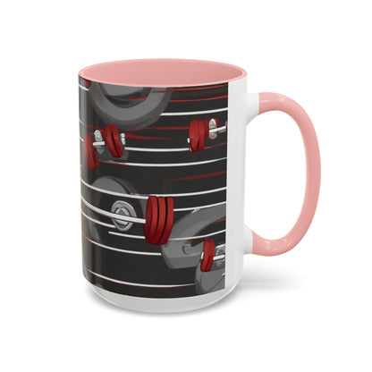 boostlete-rise-grind-icon-barbell-matte-vector-0138 — Accent Mug 11oz/15oz